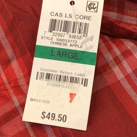 INC Size Large International Concepts Button Down Shirt. New With Tags - Picture 4 of 6